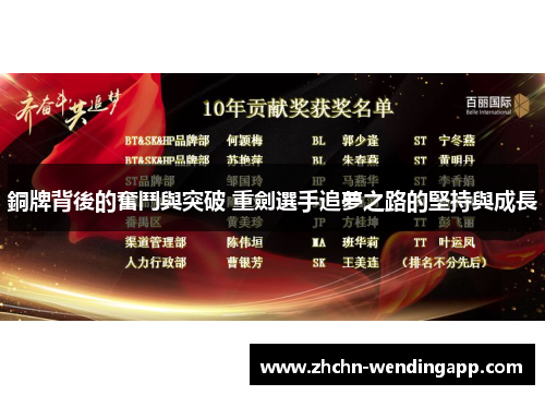 銅牌背後的奮鬥與突破 重劍選手追夢之路的堅持與成長